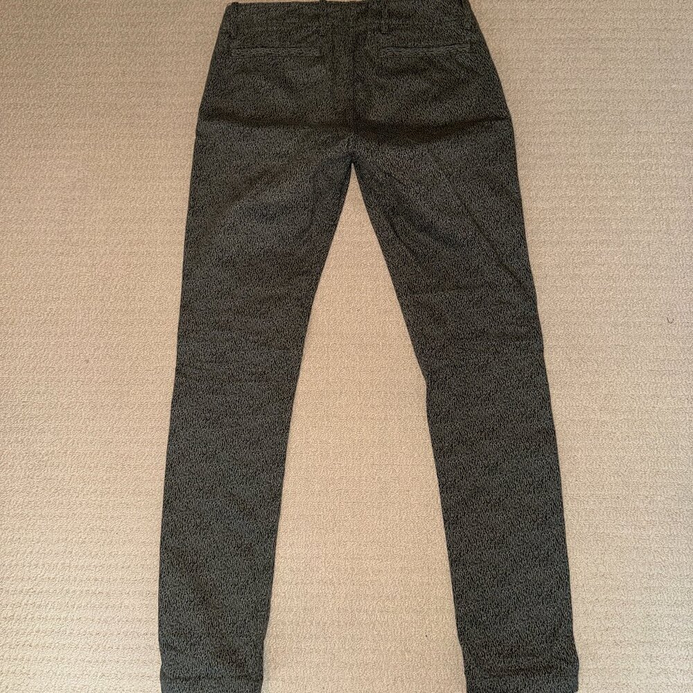 Green Leopard Print Pants